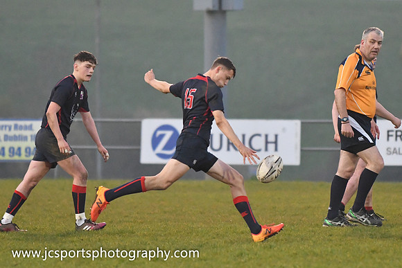 DLSP FC 18.5s 15 Coolmine RFC 18.5s 14; Thursday 18th April; Metro Cup Semi-Final