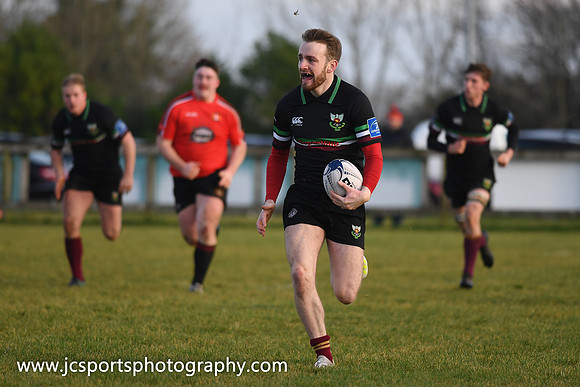 Cill Dara RFC 40 DLSP FC 0; Leinster League 1B; Sunday 1st December