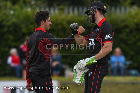 Pembroke v Phoenix; LHW Financial Planning Senior League Cup A; Saturday 25th July