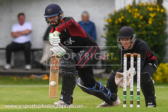 Pembroke v Phoenix; LHW Financial Planning Senior League Cup A; Saturday 25th July
