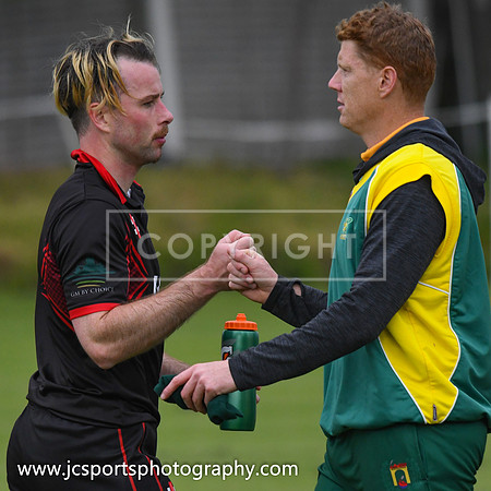 Railway Union v Pembroke; LHW Financial Planning Senior League Cup Semi-final; Saturday 5th September