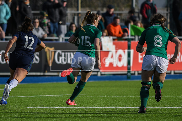 Ireland 18 Scotland 14; Womens 6N; Sunday 2nd February 2020