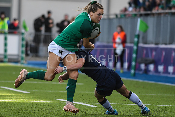 Ireland 18 Scotland 14; Womens 6N; Sunday 2nd February 2020