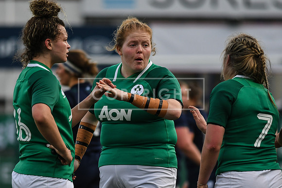 Ireland 18 Scotland 14; Womens 6N; Sunday 2nd February 2020