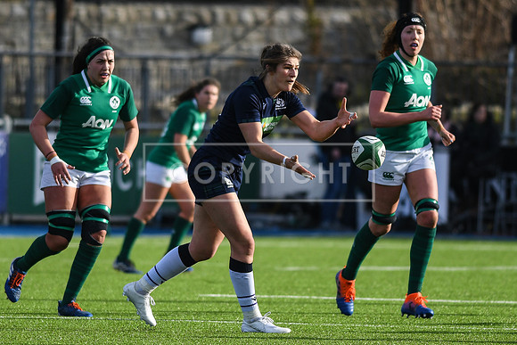 Ireland 18 Scotland 14; Womens 6N; Sunday 2nd February 2020