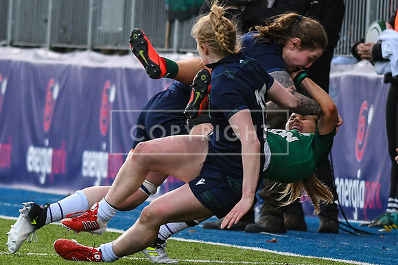 Ireland 18 Scotland 14; Womens 6N; Sunday 2nd February 2020