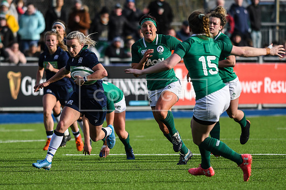 Ireland 18 Scotland 14; Womens 6N; Sunday 2nd February 2020