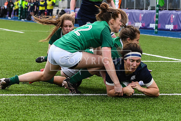 Ireland 18 Scotland 14; Womens 6N; Sunday 2nd February 2020
