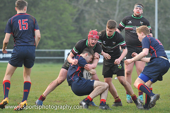 DLSP FC 18.5s 15 Coolmine RFC 18.5s 14; Thursday 18th April; Metro Cup Semi-Final
