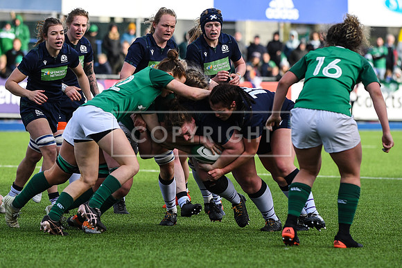 Ireland 18 Scotland 14; Womens 6N; Sunday 2nd February 2020