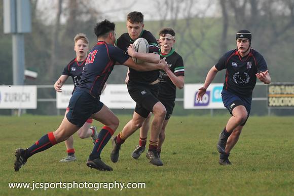 DLSP FC 18.5s 15 Coolmine RFC 18.5s 14; Thursday 18th April; Metro Cup Semi-Final
