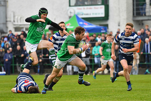 AIL 2B Promotion playoff. Greystones RFC v Blackrock College RFC. Saturday 30th April. Dr Hickey Park.