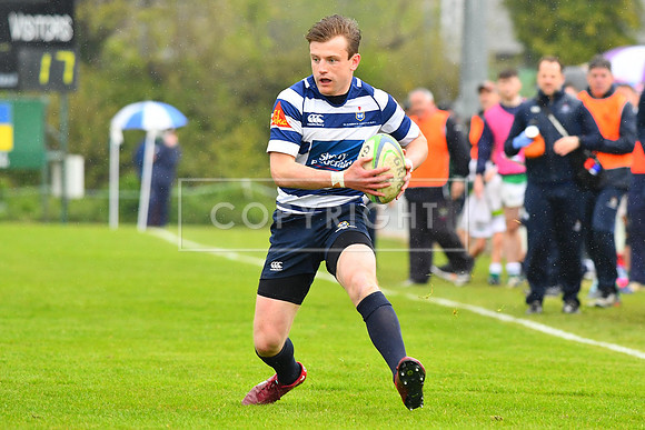 AIL 2B Promotion playoff. Greystones RFC v Blackrock College RFC. Saturday 30th April. Dr Hickey Park.