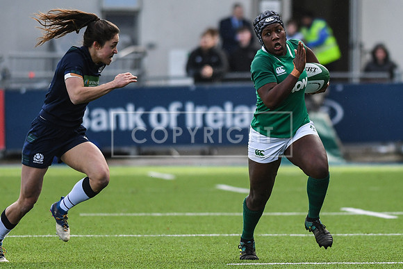 Ireland 18 Scotland 14; Womens 6N; Sunday 2nd February 2020