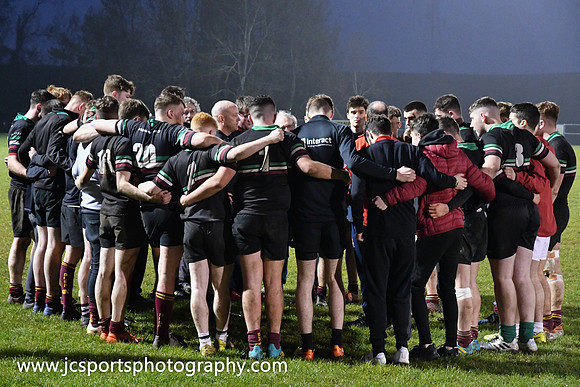 DLSP FC 18.5s 15 Coolmine RFC 18.5s 14; Thursday 18th April; Metro Cup Semi-Final