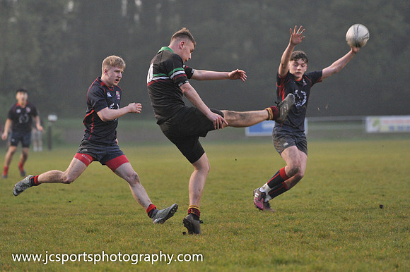 DLSP FC 18.5s 15 Coolmine RFC 18.5s 14; Thursday 18th April; Metro Cup Semi-Final