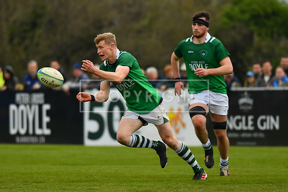 AIL 2B Promotion playoff. Greystones RFC v Blackrock College RFC. Saturday 30th April. Dr Hickey Park.