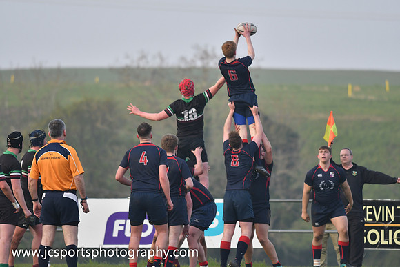 DLSP FC 18.5s 15 Coolmine RFC 18.5s 14; Thursday 18th April; Metro Cup Semi-Final