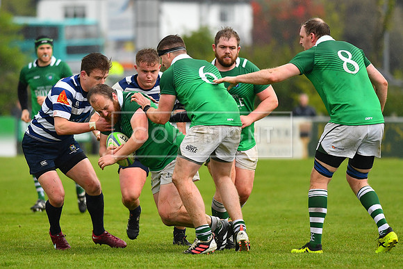 AIL 2B Promotion playoff. Greystones RFC v Blackrock College RFC. Saturday 30th April. Dr Hickey Park.
