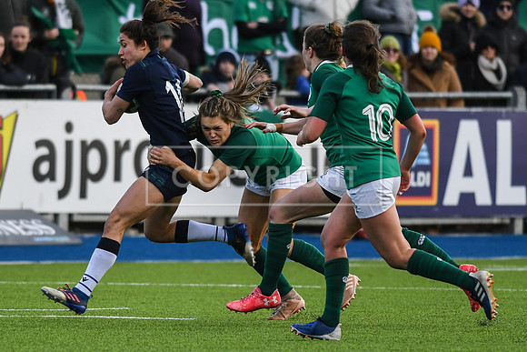 Ireland 18 Scotland 14; Womens 6N; Sunday 2nd February 2020