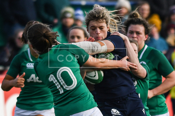 Ireland 18 Scotland 14; Womens 6N; Sunday 2nd February 2020